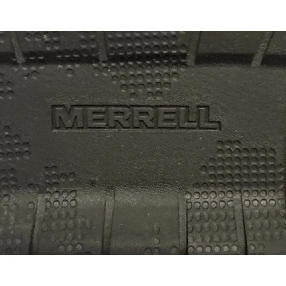 Men's Merrell World Legend 2 Black Suede Leather Lace Up Loafer Size 10‎
